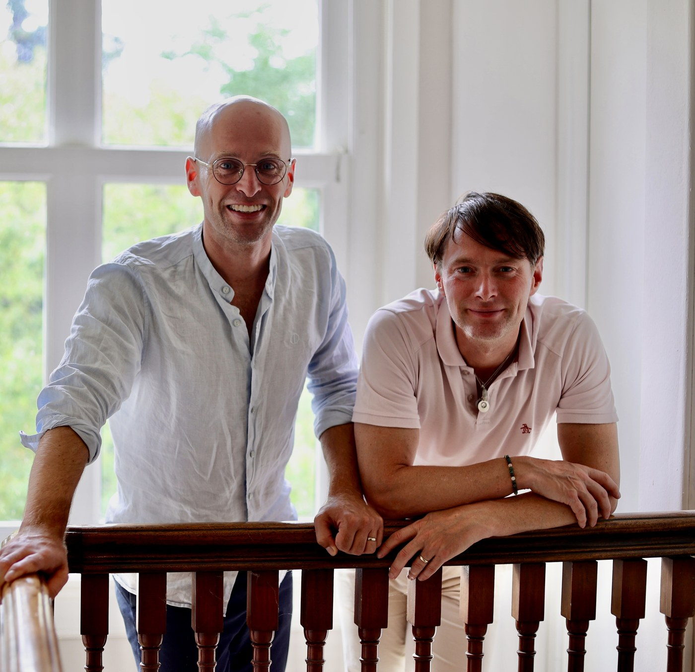 Vincent van der Burg en Marcel Meijlink